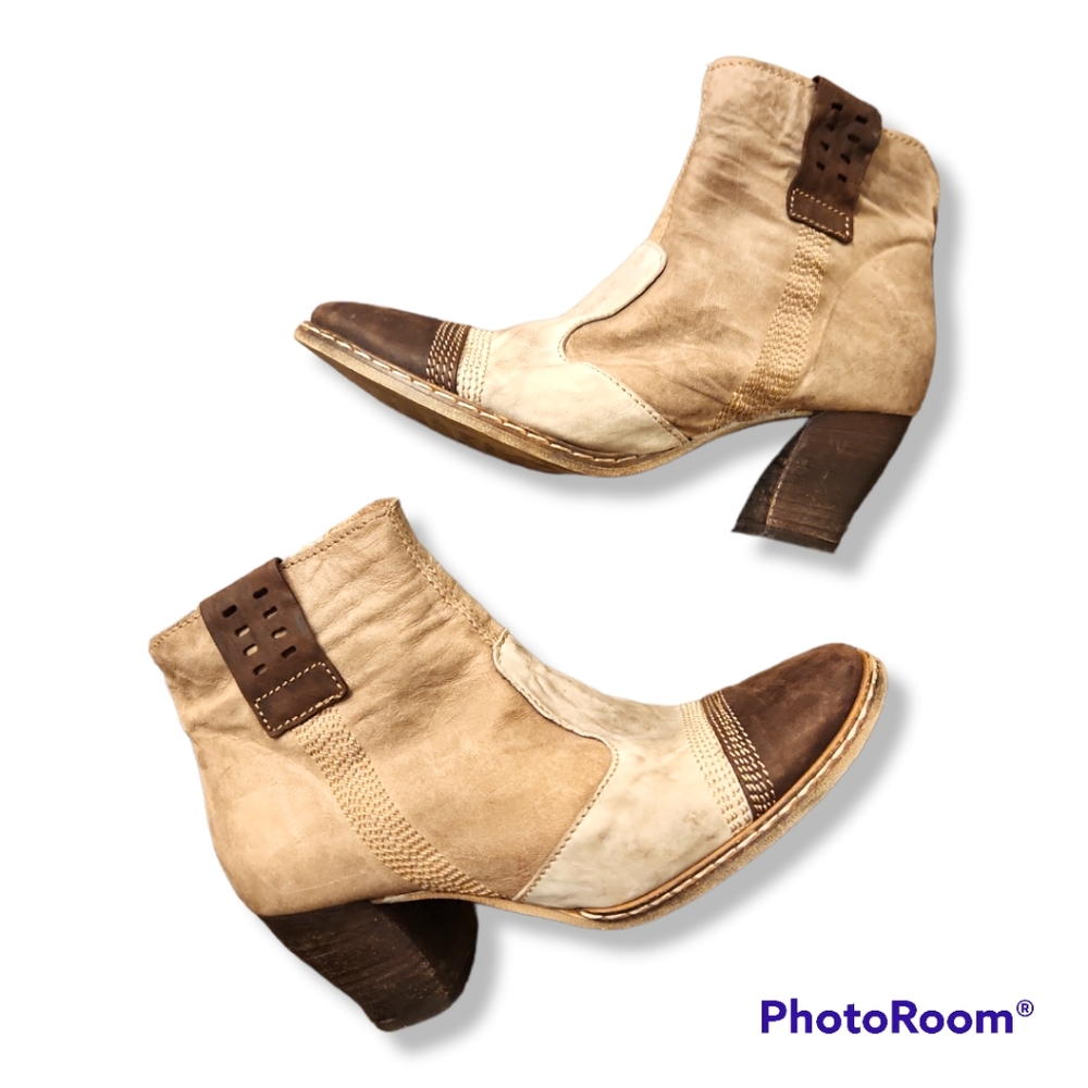 Clocharme Italian Leather Boots Sz 6